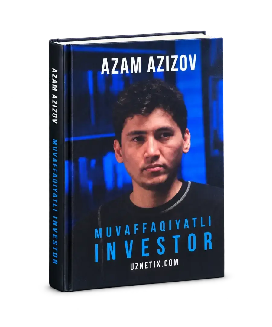 Азам Азизовнинг «Muvaffaqiyatli investor» китоби